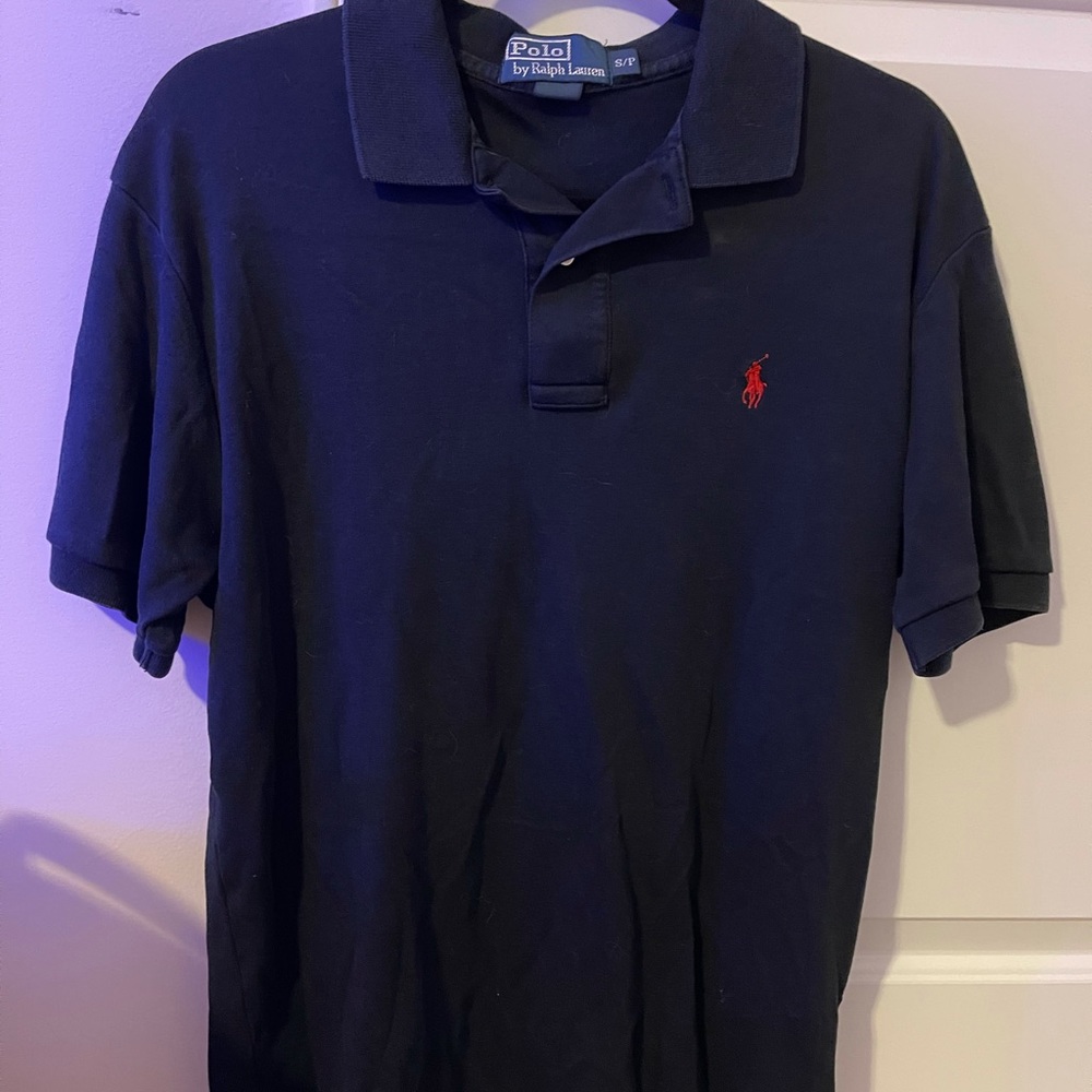 Small Black Polo